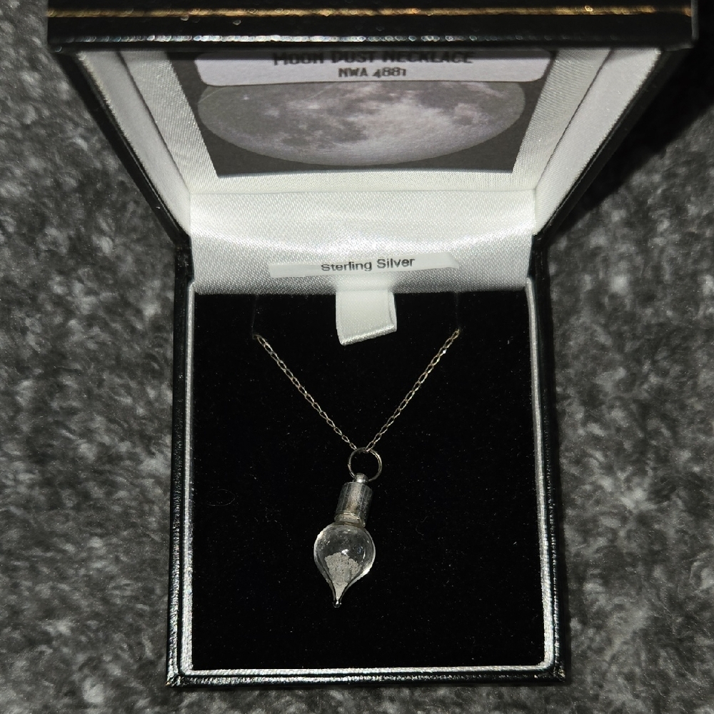 Moon Dust Pendant Necklace
